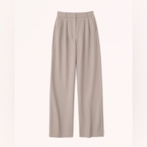 Abercrombie & Fitch Light Brown Sloane Tailored Pants
